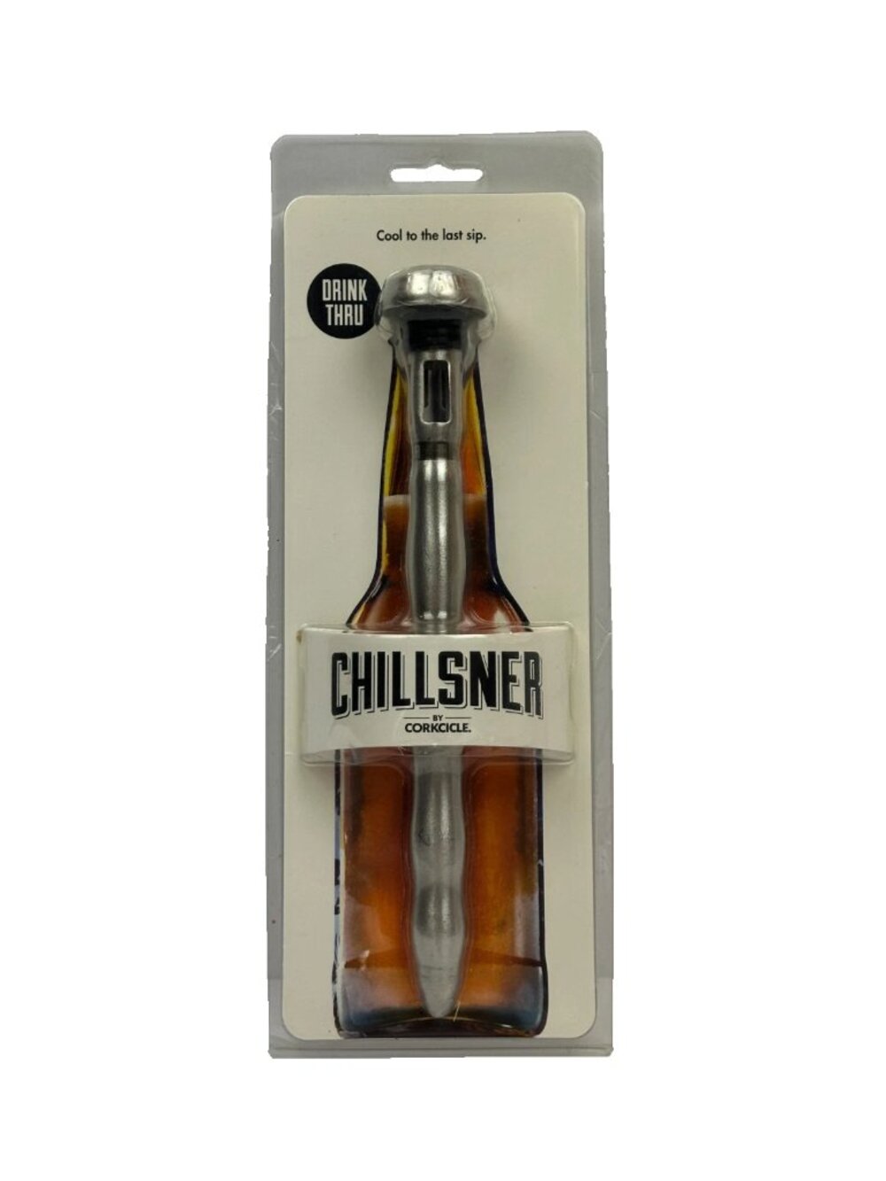 ❄️🍺 NEW Corkcicle Chillsner In-Bottle Stainless Steel Beer Chiller 🍻✨
